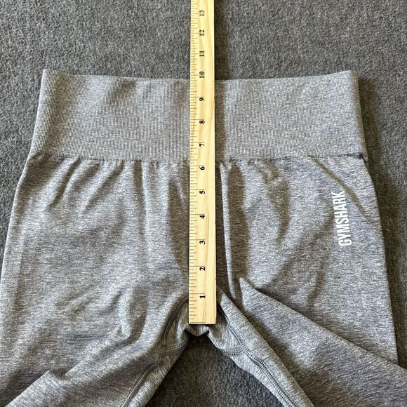 Gymshark Adapt Seamless Leggings Women's Grey High Compression Medium - Picture 7 of 8